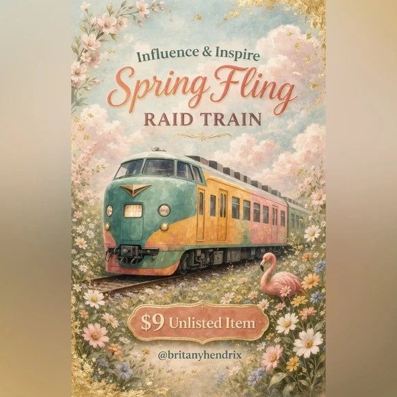 1-30 Spring Fling Raid Train $9 Unlisted - Picture 1 of 1